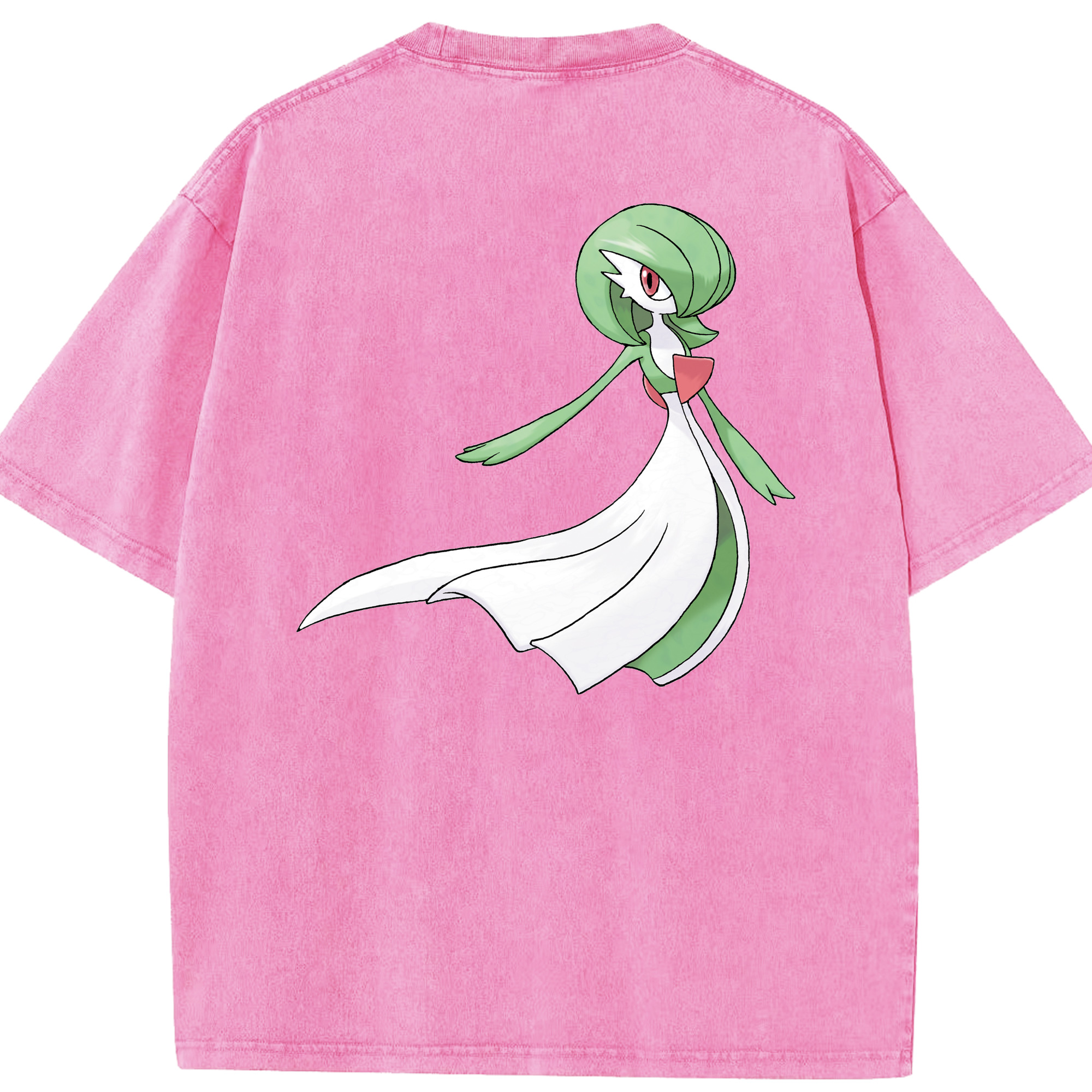 （画像用） ポケットモンスター Pokémon 綿100% ヴィンテージ風 半袖Tシャツ（背面プリント）